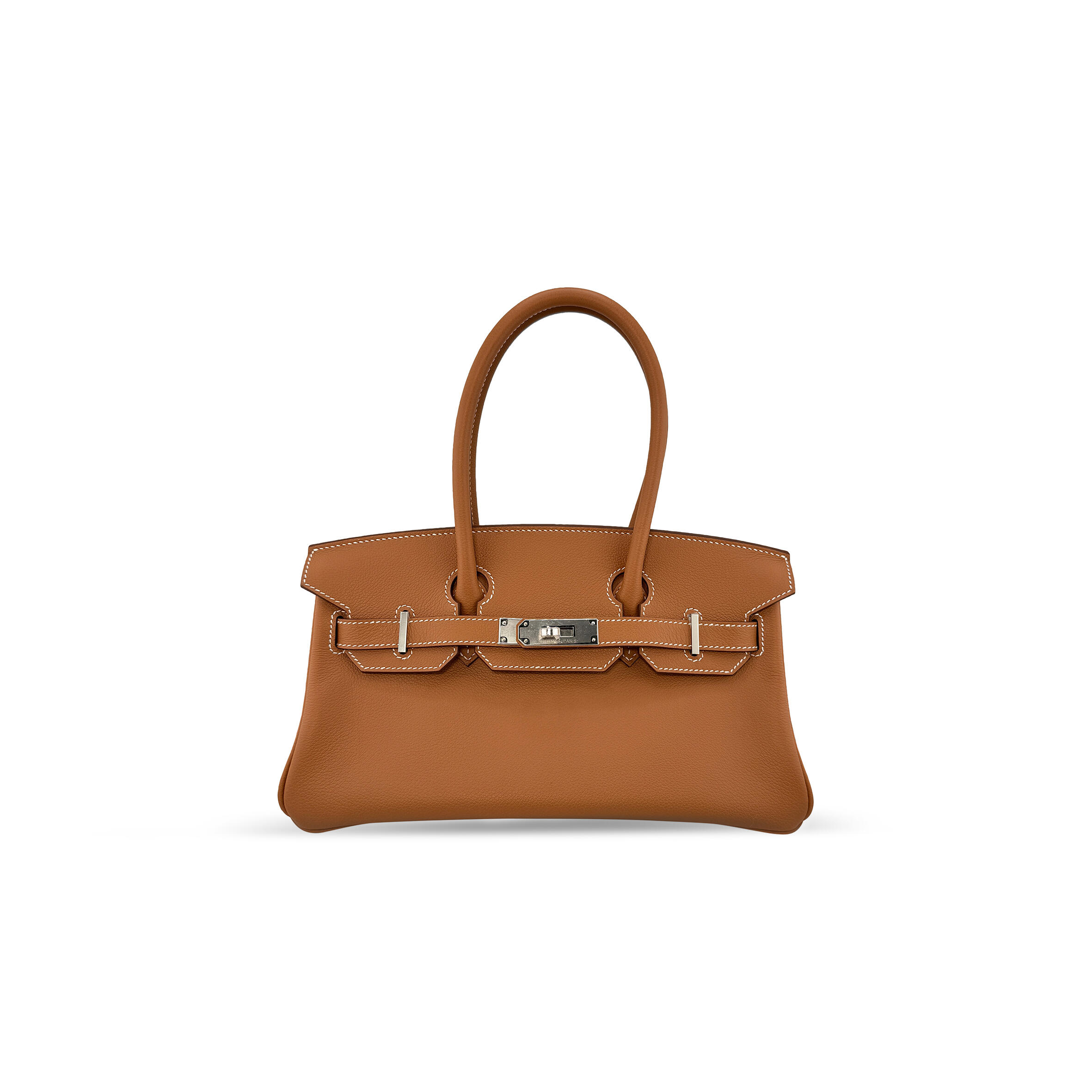 H**me5 master gold evercolor shoulder birkin 29 palladium hardware 382465 (29*16*3cm)